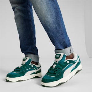 Cheap Jmksport Jordan Outlet-180 Corduroy Men's Sneakers, Malachite-Warm White, extralarge